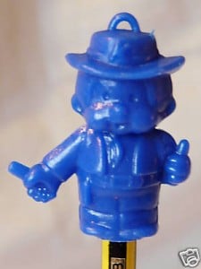 Lot De 5 Figurines Vintage Kiki Lessive Bonux - #12 B-16 - Monchhichi, Etc. - Occasion