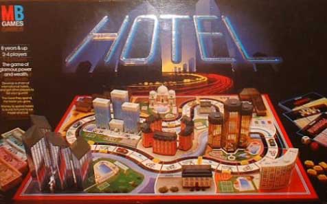 jeu de societe plateau carte VF pieces de rechange pour hotel année 80s 