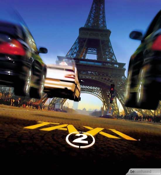 taxi 2 affiche