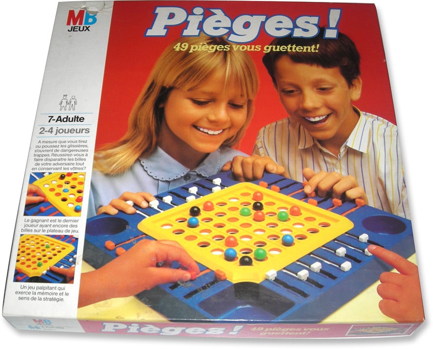 pieges jeu de société MB