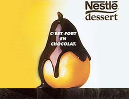 Nestle chocolat poire