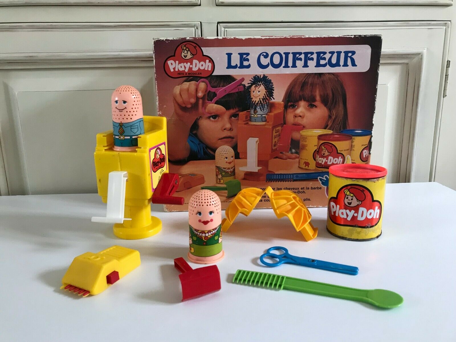 Dessin Animé Pâte à Modeler Année 80 Le Coiffeur de Play-Doh – Coup de vieux